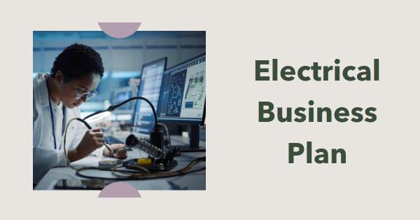 auto electrical business plan