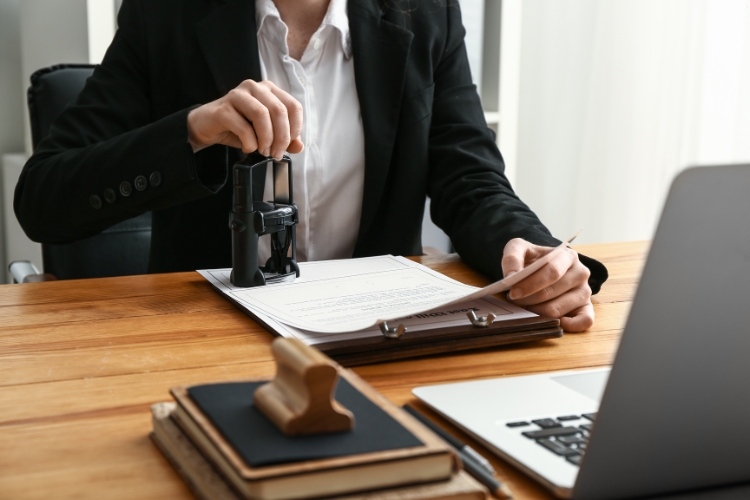 man working in office 