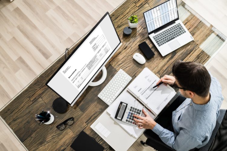 working desk focus