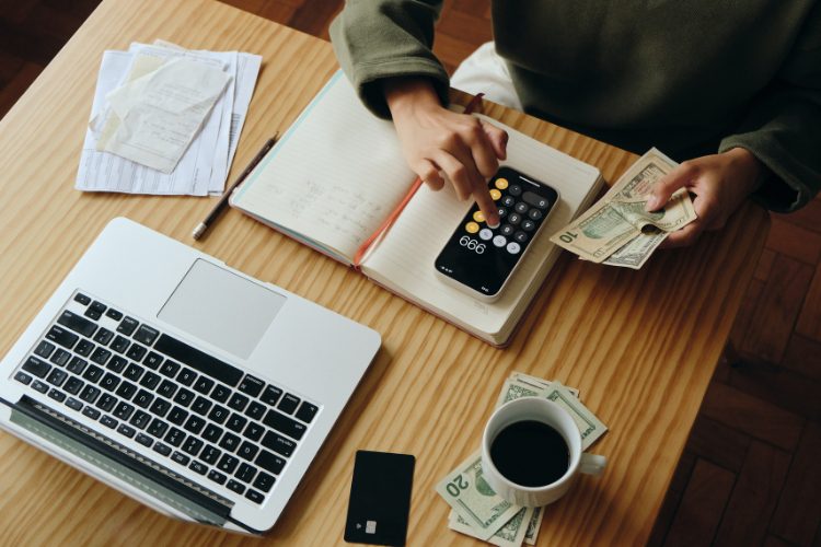 working desk focus