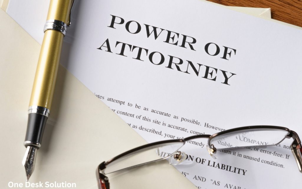 Procedure for Power of Attorney Attestation one desk solution
