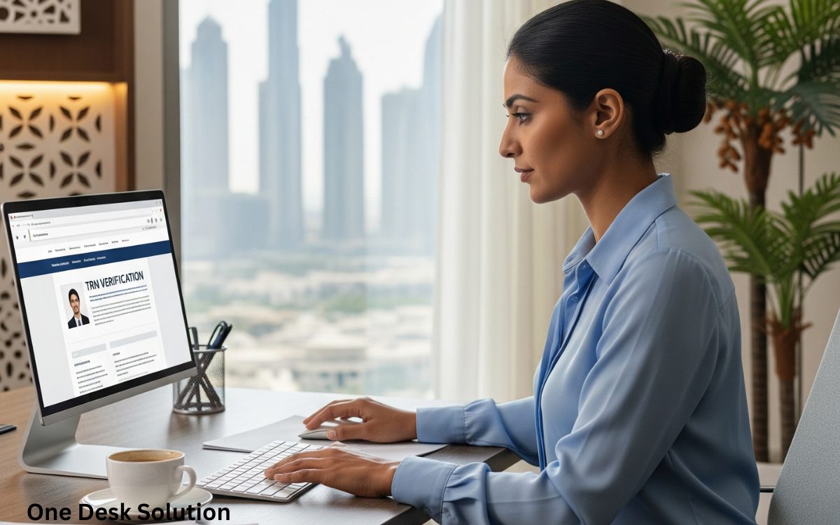 Check trn Verification Dubai