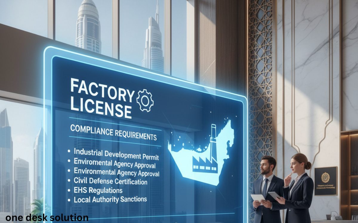 Factory License and Compliance Requirements in UAE