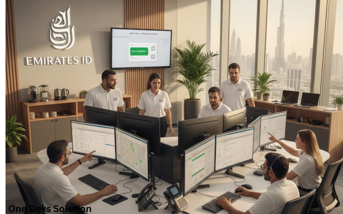 Emirates ID Card status checking