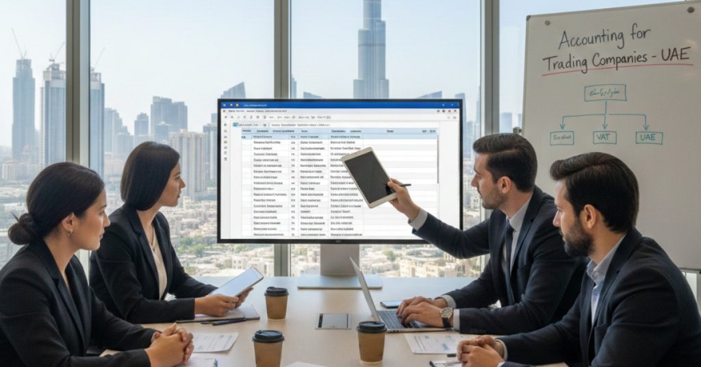 Team is working on Accounting for Trading Companies in UAE
