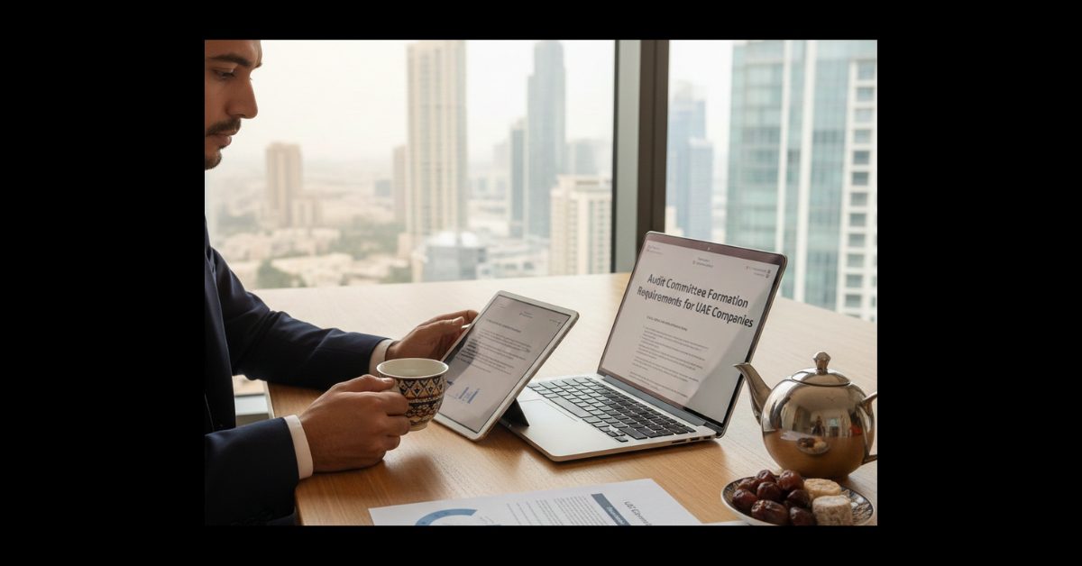 Man is working on Requirements of Audit Committee Formation