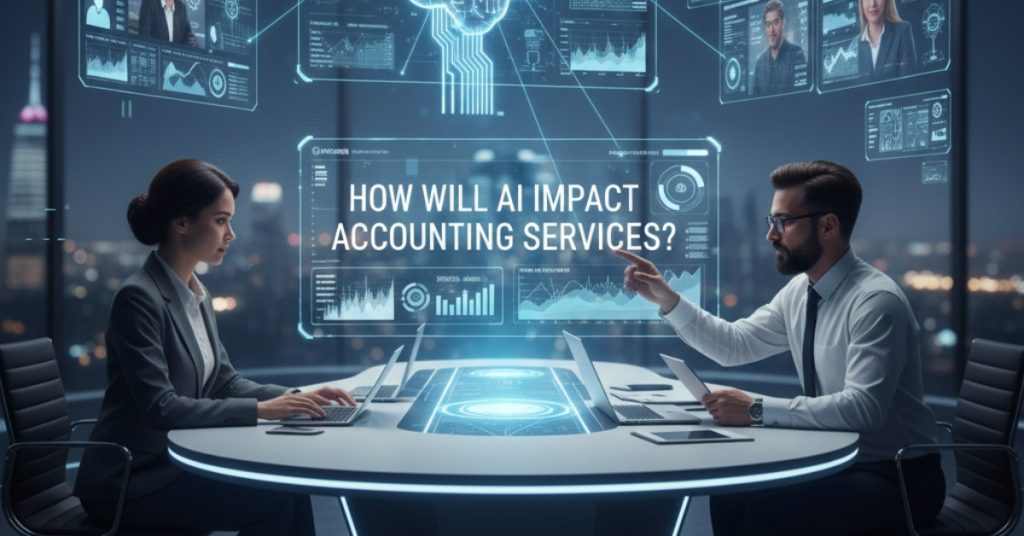 Team is working on How Will AI Impact Accounting Services
