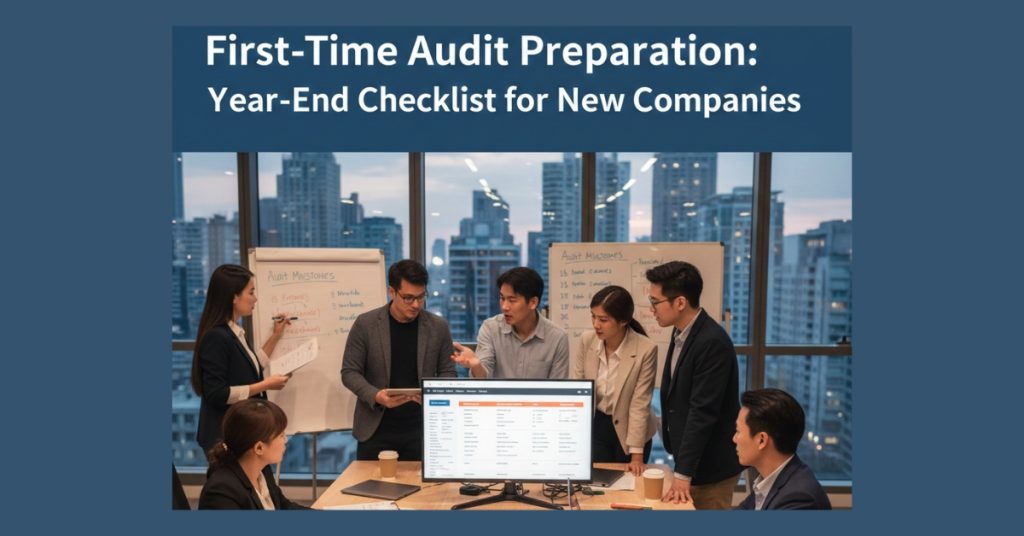 Team is working on Audit Preparation Year-End Checklist for New Companies