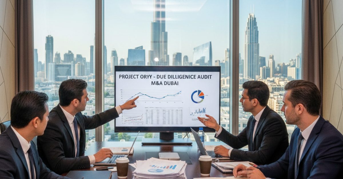 Team is working on Due Diligence Audit for Mergers and Acquisitions in Dubai