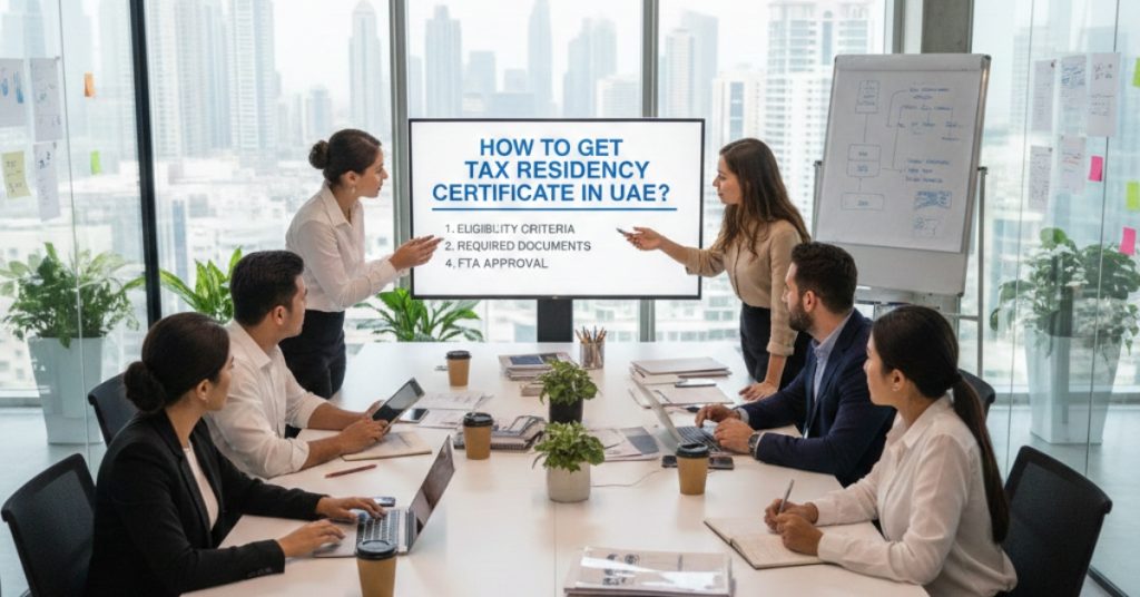 Team is working on How to get tax residency certificate in UAE