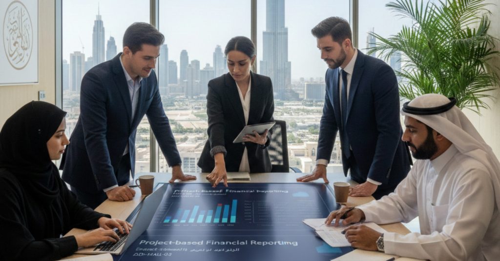 Team is working on Project-based Financial Reporting in UAE