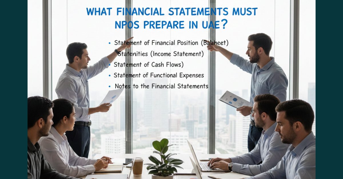 Team is working on What Financial Statements Must NPOs Prepare in UAE