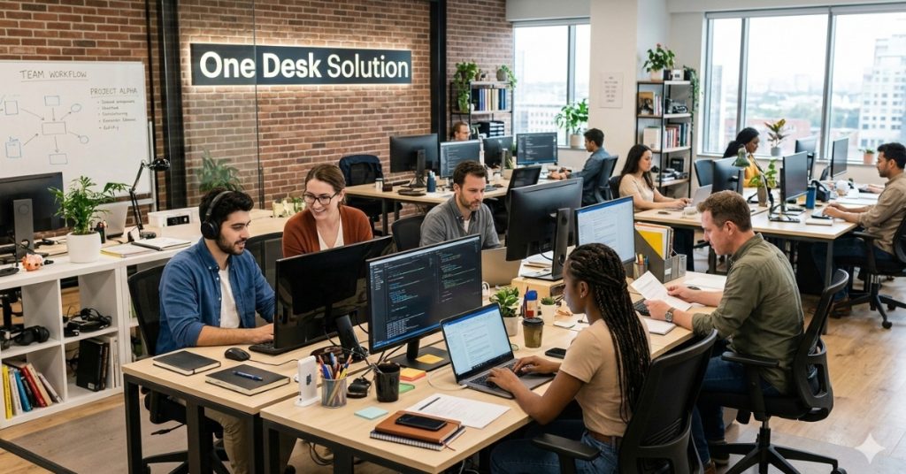 Employees are working regarding Dubai Chamber of Commerce Registration