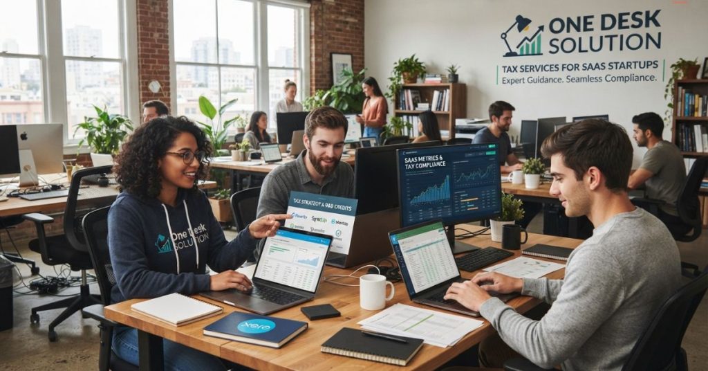 Employees are working regarding Tax Services