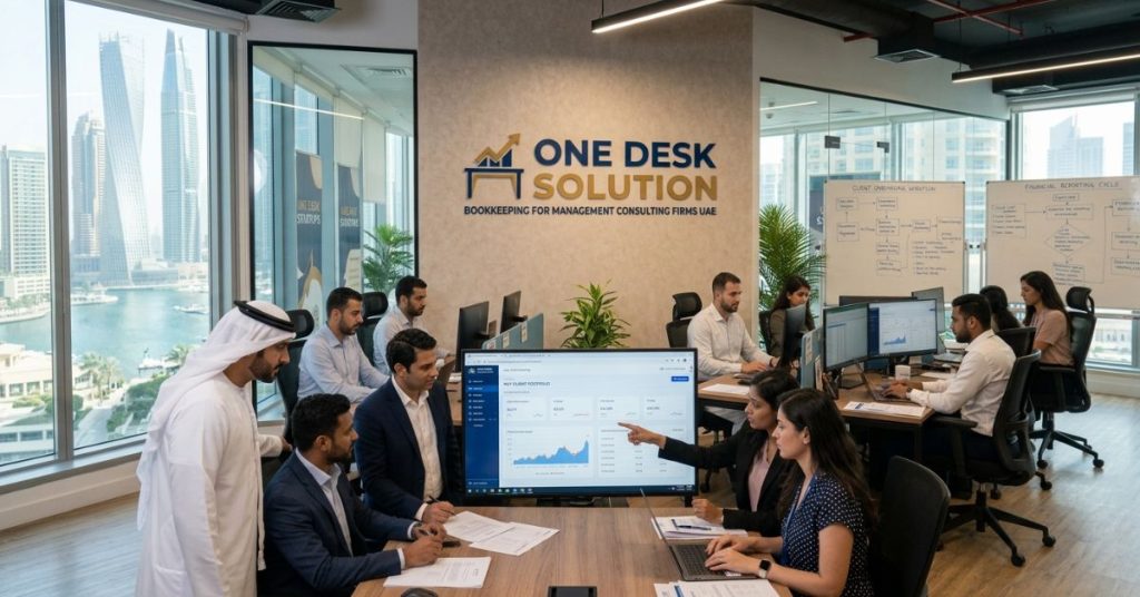 Bookkeeping services for management consulting firms UAE