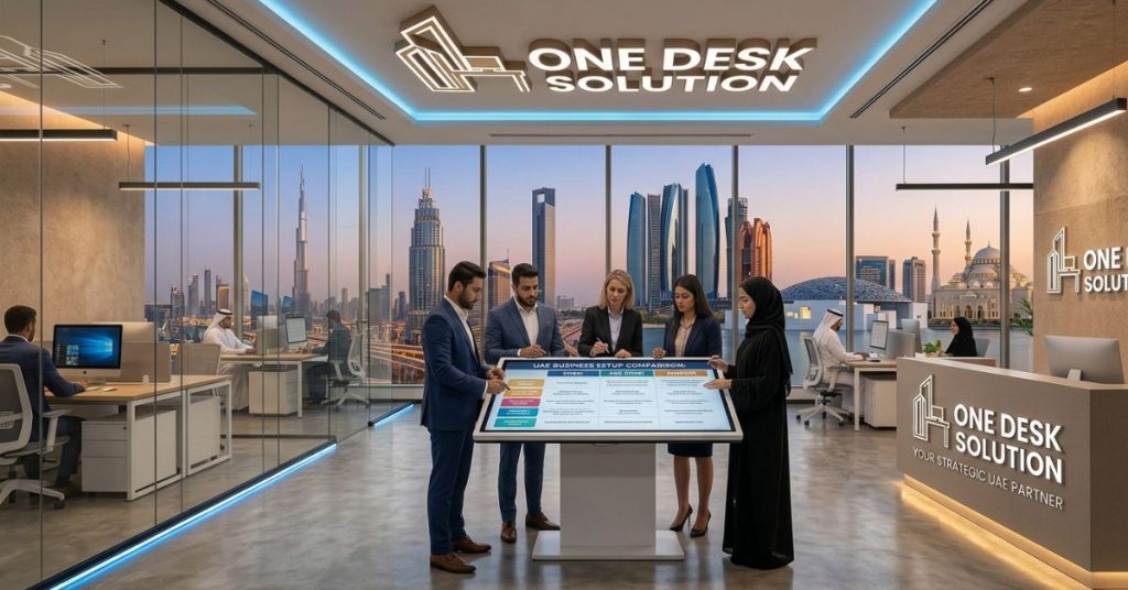 Dubai vs Abu Dhabi vs Sharjah Business Setup