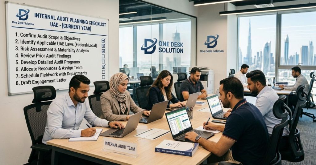 Internal Audit Planning Checklist UAE