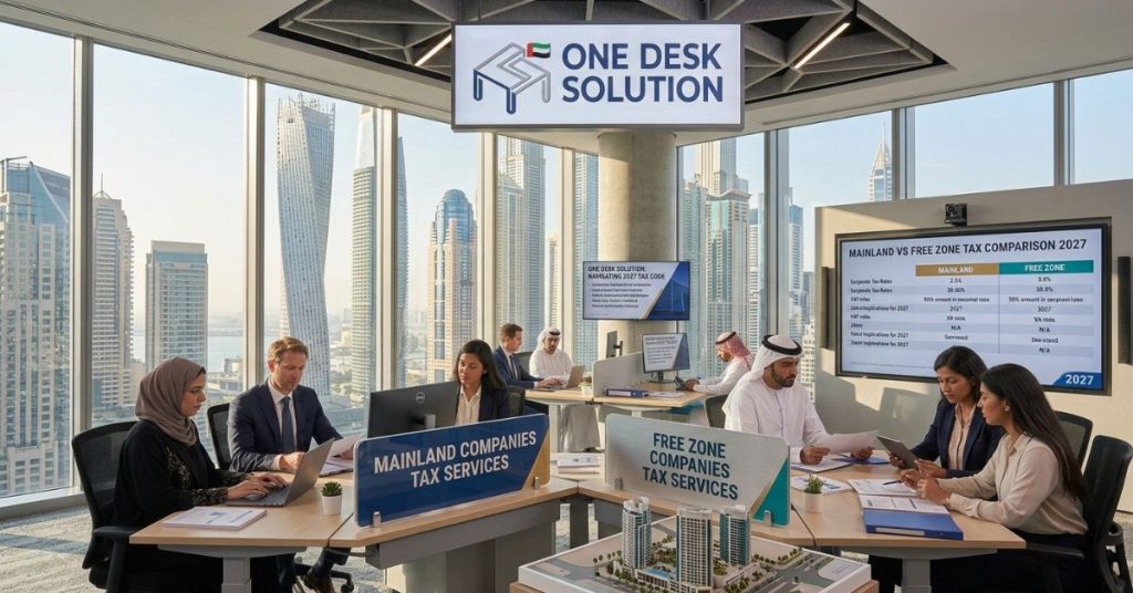 Tax Services for Mainland vs Free Zone Companies 202